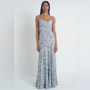 Jenny Yoo Keely Bridesmaids Dress in Whisper Multi Flowering Sahara Print (12)